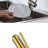 WaterSaver Premium Wasserstopp Küchenhahn-Aufsatz – 360° Drehbarer Strahlregler