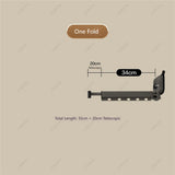 AquaExpand Ausziehbare Duschstange mit Saugnapf