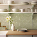 ArtTiles – 10-teiliges abstraktes mattes Fliesenaufkleber-Set
