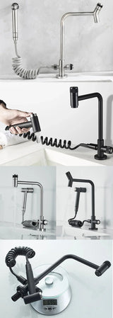 SteelFlow Küchenarmatur aus Edelstahl für den Innen- und Außenbereich