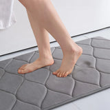 SoftStep Badematte Komfort – Memory-Schaum Teppich | Rutschfest & Saugstark | Weiches Badezimmer Erlebnis
