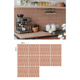 BohoTerracotta Selbstklebende Fliesenaufkleber