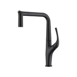 AquaLuxe – Luxus Ausziehbare Küchenarmatur in Gebürstetem Gold & Schwarz