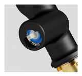 AquaGlow Wasserfall-Waschtischarmatur mit digitaler Temperaturanzeige