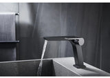 ShadowStream Wasserfallarmatur in Gun Grey