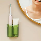 SmileKeeper Wandmontierter Zahnbürstenhalter