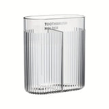 SmileKeeper Wandmontierter Zahnbürstenhalter