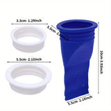 DrainGuard Rückflussverhinderer Set – 6 Stück Anti-Geruchs & Rückfluss Bodenablauf-Klappe für Bad, WC & Küche