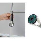 WaterSaver Premium Wasserstopp Küchenhahn-Aufsatz – 360° Drehbarer Strahlregler