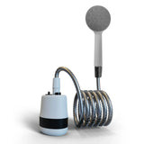 NomadiShower Mini Tragbare Campingdusche – Elektrische Handbrause mit wiederaufladbarem Akku und wasserdichter Pumpe