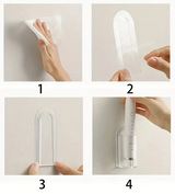 FlexMount Elektrischer Zahnbürstenhalter – Platzsparend & Bohrfrei