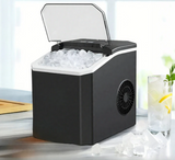 FrostQuick Eiswürfelmaschine Kompakt – Elektrischer Eisbereiter | 9 Eiswürfel in 6 Minuten | Tragbare Küchenlösung