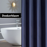 AquaWafel Luxus-Duschvorhang – Extra dickes Waffelmuster