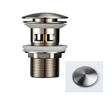 LuxePop Pop-Up Abflussstöpsel – Edle Waschbecken-Abflusslösung in Schwarz, Gold & Roségold