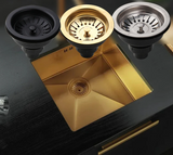 AquaGuard Edelstahl Spülbecken Sieb mit Geruchsfilter – Pop-Up Stopfen & Anti-Verstopfung Korb