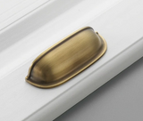 Bronvella ArcRetro Möbelgriff in Antik-Kupfer