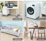 SilentGuard – Anti-Vibrations- & Anti-Rutsch-Pads für Waschmaschinen & Möbel (4 Stück)