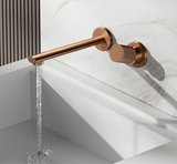 AURÉLIA ROSE ÉLITE – Luxus Unterputz Waschtischarmatur aus Messing in Roségold