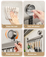 ChefSpace Küchen Wandhakenleiste