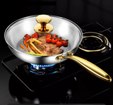 ChefSteel – Professionele RVS Koekenpan voor Gas & Inductie