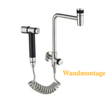 SteelFlow Küchenarmatur aus Edelstahl für den Innen- und Außenbereich