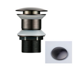 LuxePop Pop-Up Abflussstöpsel – Edle Waschbecken-Abflusslösung in Schwarz, Gold & Roségold