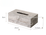 WabiSabiStone Natur-Silberasche Badezimmer-Accessoires – Luxus Cave Stone Set