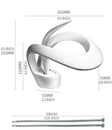 AquaLuxe Wasserfall-Waschtischarmatur