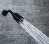 AquaLuxe G1/2 Zoll Messing Duscharm – Runde Wandhalterung für Regendusche, Premium Verlängerungsrohr in 5 Farben