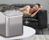FrostQuick Eiswürfelmaschine Kompakt – Elektrischer Eisbereiter | 9 Eiswürfel in 6 Minuten | Tragbare Küchenlösung