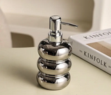 PureCeram Luxe Keramik Seifenspender – Elegante Flasche für Bad, Küche & Hotel