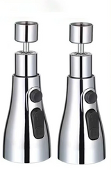 HydroFlex360 – Multifunktionaler 360°/720° Drehbarer Küchenhahn-Aufsatz mit 3 Strahlarten