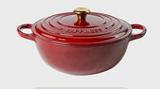 ChefMax 5QT Gusseisen Emaille Dutch Oven