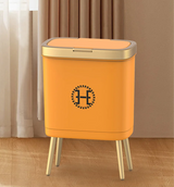 GoldenSlim Moderner Mülleimer mit Deckel