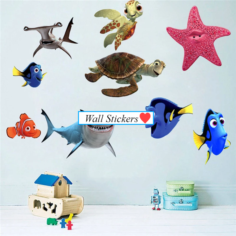 AquaKids 3D Wandsticker Meerestiere