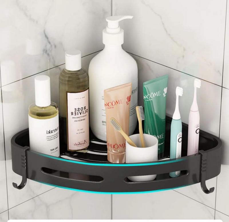 AQUAFIX Selbstklebender Dusch-Organizer – Stark haftend, bohrfrei & wasserdicht