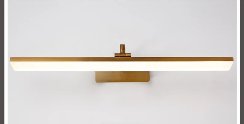 Lumi Bronze LED Spiegel Wandleuchte