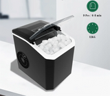 FrostQuick Eiswürfelmaschine Kompakt – Elektrischer Eisbereiter | 9 Eiswürfel in 6 Minuten | Tragbare Küchenlösung