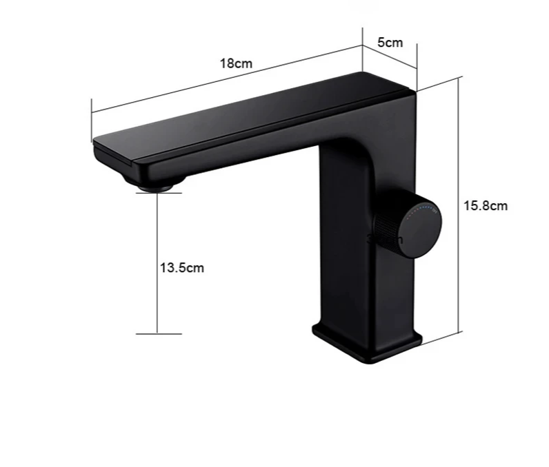 LuxuFlow Digitaler LED-Waschtischhahn