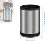 ChefPro – Luxuriöser Edelstahl Universal-Messerblock mit Antibakterieller Wirkung