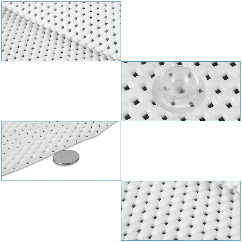 HydroComfort Rutschfeste Badewannenmat mit Kissen