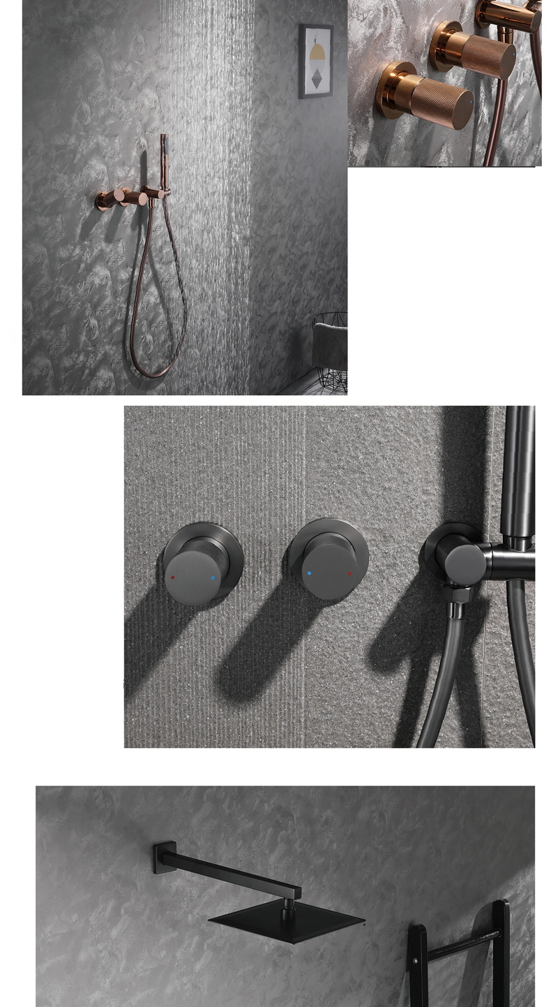 RainLux Einbau Duschsystem