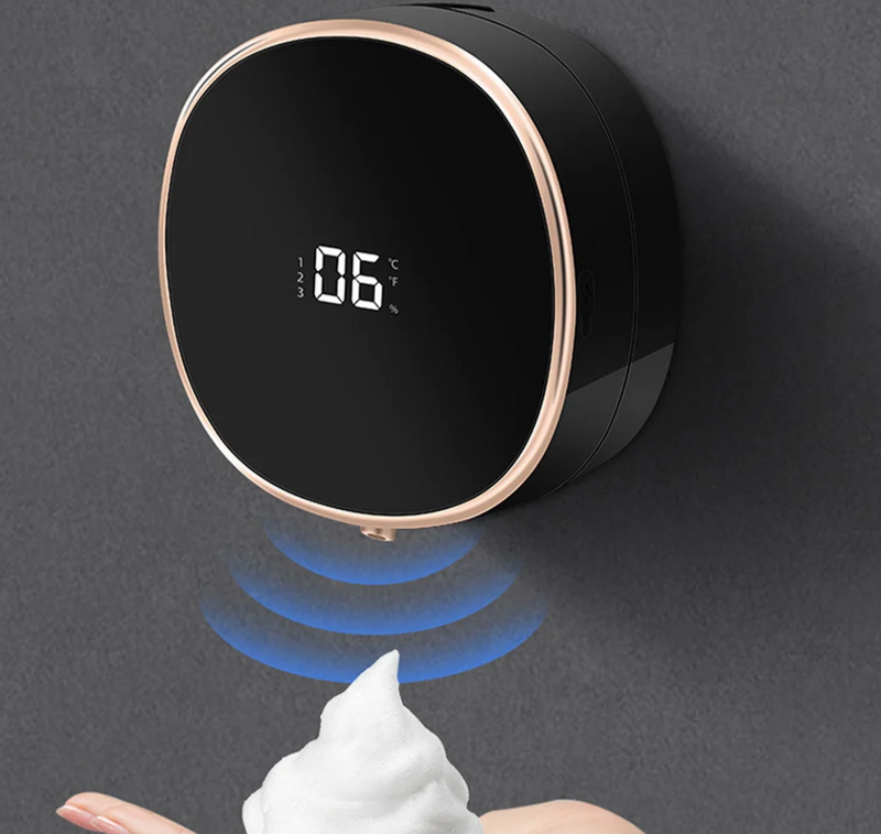 AutoPure Intelligenter Seifenspender – Automatisch, berührungslos und einstellbar für Badezimmer oder Küche