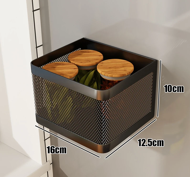 MagnoRack – Magnetisches Kühlschrank-Seitenregal mit Extra Stauraum