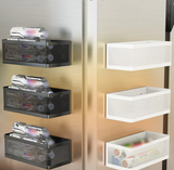 MagnoRack – Magnetisches Kühlschrank-Seitenregal mit Extra Stauraum