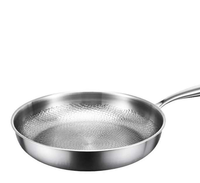 TitanPro – Reine Titan Bratpfanne mit Hammerschuppen-Muster