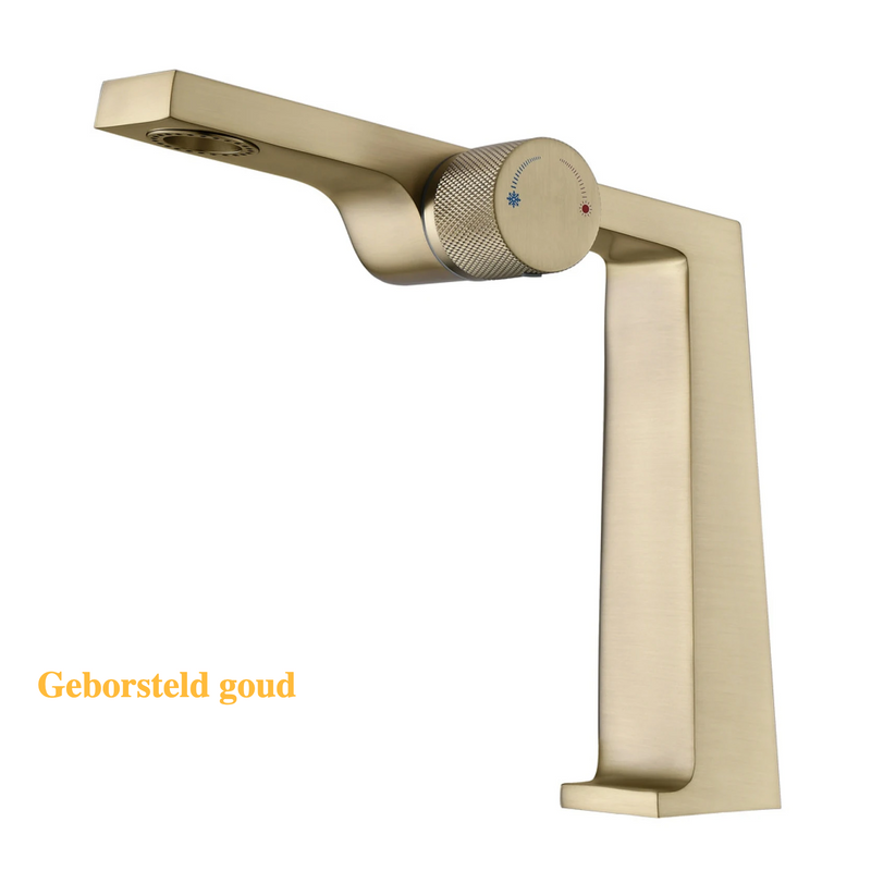 AurumFlow Luxury Pink Gold Waschbeckenarmatur