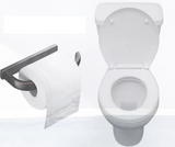 AuroraBrass – Premium Toilettenpapierhalter aus Kupfer & Messing in Gebürstetem Finish