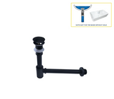 AquaStop Messing Geruchsdichter Siphon & Pop-up Ablaufset – Für Waschbecken & Bad