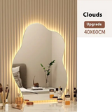 NordiGlow Irregular LED-Spiegel – Skandinavisches Design